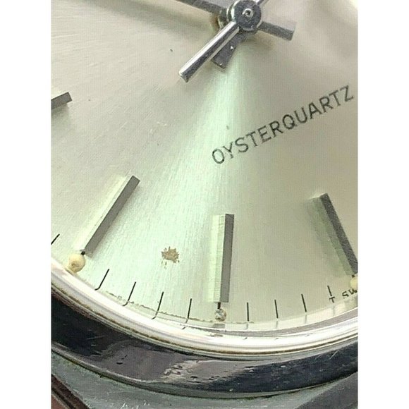 Rolex Men's Watch 17000 Oyster Quartz Datejust Vintage Swiss 36mm Silver… - Picture 9 of 14